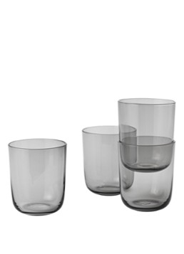 Muuto Corky Tall glas set van 4 Grijs