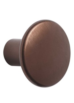 Muuto The Dots Metal haak Bruin
