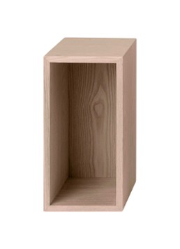 Muuto Stacked 2.0 kast met backboard small Naturel