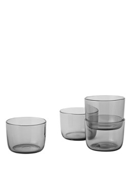 Muuto Corky glas set van 4 Grijs