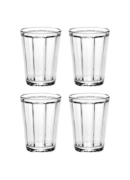 Serax Surface by Sergio Herman Tumbler glazen set van 4 Transparant - Deal