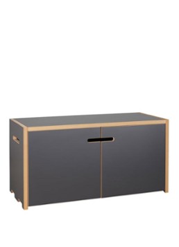 Tojo Hochstapler kast met deurtjes 76 x 38,3 cm Antraciet