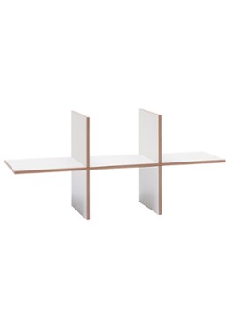 Tojo Hochstapler plank 33 cm Wit