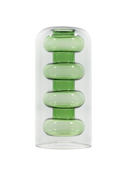 Tom Dixon Bump Tall vaas 27 cm Groen