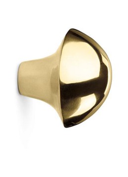 Ferm LIVING Mushroom wandhaak 3,7 cm Goud - Deal