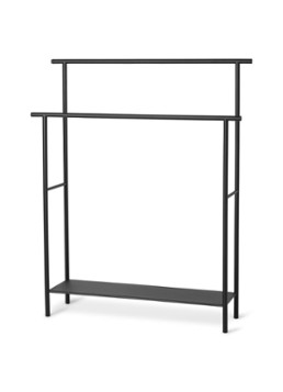 Ferm LIVING Dora handdoekrek 50 cm Zwart