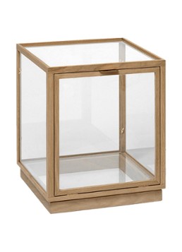 Ferm LIVING Miru glass montre decoratie Beige - Deal