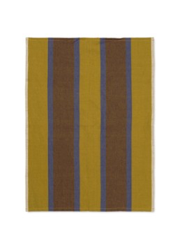 Ferm LIVING Hale yarn-dyed theedoek Bruin - Deal