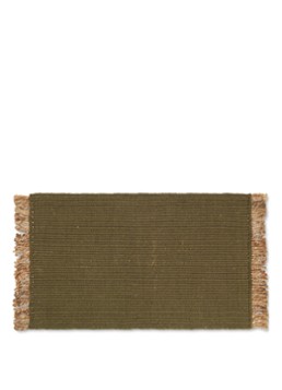 Ferm LIVING Block deurmat 50 x 80 cm Groen - Deal