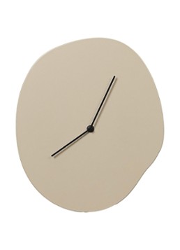 Ferm LIVING Melt wandklok 33 cm Beige - Deal