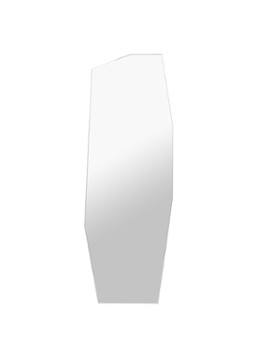 Ferm LIVING Shard spiegel 58 x 165 cm Zwart - Deal
