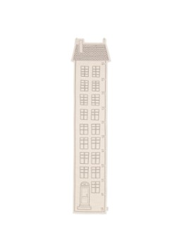 Ferm LIVING Abode groeimeter speelgoed in de kleur Creme