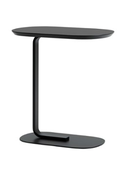 Muuto Relate bijzettafel 60,5 cm Zwart - Deal