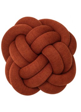 Design House Stockholm Knot sierkussen 30 x 30 cm Roodbruin - Deal