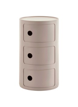 Kartell Componibili opbergkast 58 x 32 cm Wit