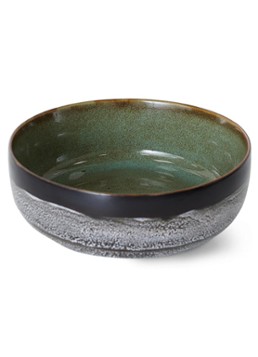 HKliving 70's Ceramic saladeschaal 25 cm Mosgroen - Deal