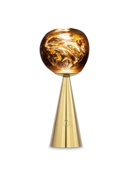 Tom Dixon Melt oplaadbare LED tafellamp 28,5 Goud