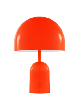 Tom Dixon Bell oplaadbaar LED tafellamp 28 cm Oranjerood