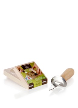 Laguiole Jean Dubost Oestermes in houten houder - Deal