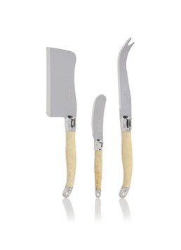 Laguiole Jean Dubost Kaasmes set van 3 Lichtbruin - Deal
