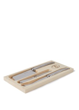 Laguiole Jean Dubost Kaasmes set van 3 - Deal