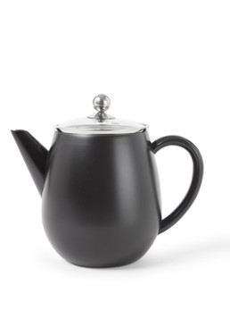 Bredemeijer Duet Eva theepot 1,1 liter Zwart - Deal