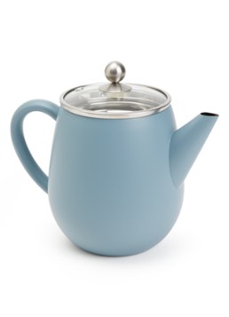 Bredemeijer Duet Eva theepot 1,1 liter Staalblauw - Deal