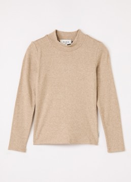 Aaiko Meisjes Zera fijngebreide pullover met logoborduring in de kleur Beige, maat: 14J=164