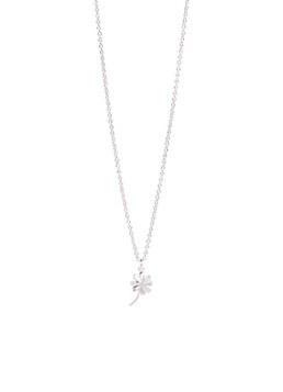 Pernille Corydon Dames Clover ketting van zilver in de kleur Zilver, maat: OS