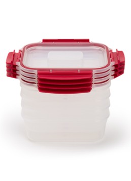Joseph Joseph Nest Lock voorraaddoos set van 4 Rood - Deal