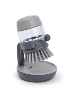 Joseph Joseph Palm scrub afwasborstel Grijs - Deal