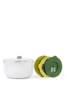 Joseph Joseph Multi-Prep salade voorbereiding set 4-delig Donkergroen - Deal