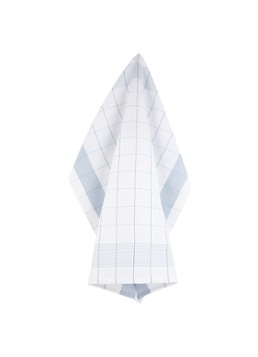 De Witte Lietaer Mixte theedoek in linnenblend 68 x 68 cm Wit - Deal