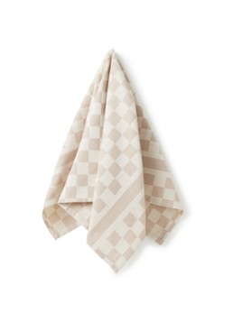 De Witte Lietaer Groom-a theedoek van katoen 70 x 65 cm Beige - Deal
