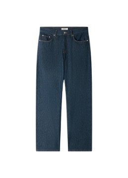 Sandro Heren Straight fit leg jeans met steekzakken in de kleur Donkerblauw