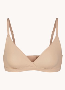SKIMS Dames Fits Everybody bralette zonder vulling in de kleur Beige, maat: XXS