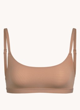 SKIMS Dames Fits Everybody bralette zonder vulling in de kleur Lichtbruin, maat: XS
