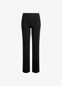 SKIMS Dames High waist slim fit pantalon met stretch in de kleur Zwart, maat: XS