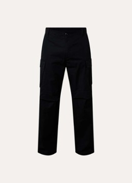 MM6 Heren Loose fit cargobroek met klepzakken in de kleur Zwart, maat: 52
