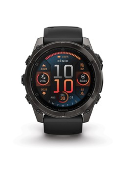 Garmin Heren Fenix 8 51mm, AMOLED, saffier