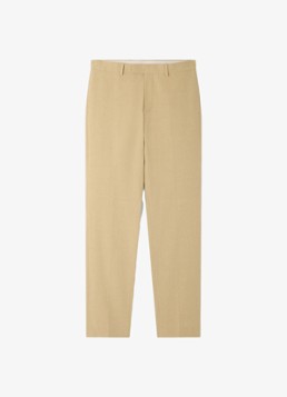 Sandro Heren Straight fit pantalon in de kleur Sand / Beige