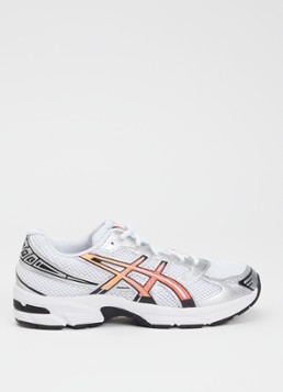 ASICS Meisjes Gel-1130 sneaker met mesh details in de kleur Wit, maat: 39