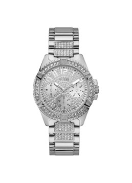 GUESS Dames Lady Frontier horloge W1156L1 in de kleur Zilver