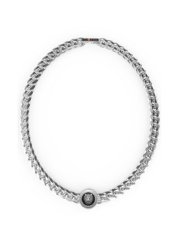 GUESS Heren Ketting met logo JUMN01313JWSTBKT-U in de kleur Zilver