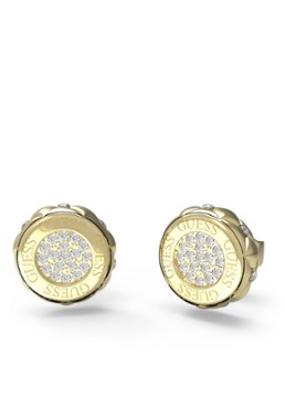 GUESS Dames Oorstekers met kristal JUBE04595JWYGT-U in de kleur Goud