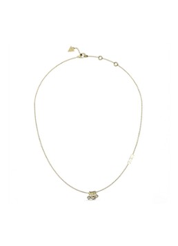 GUESS Dames Ketting met kristal JUBN04646JWYGT-U in de kleur Goud