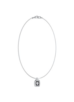 GUESS Heren Ketting met hanger JUMN05001JWSTT-U in de kleur Zilver