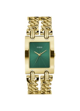 GUESS Dames Mod Heavy Metal horloge GW0740L2 in de kleur Goud