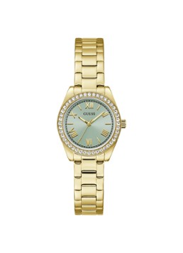 GUESS Dames Mini Luna horloge GW0841L5 in de kleur Goud