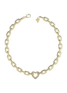 GUESS Dames Ketting met kristal JUBN05015JWYGT-U in de kleur Goud